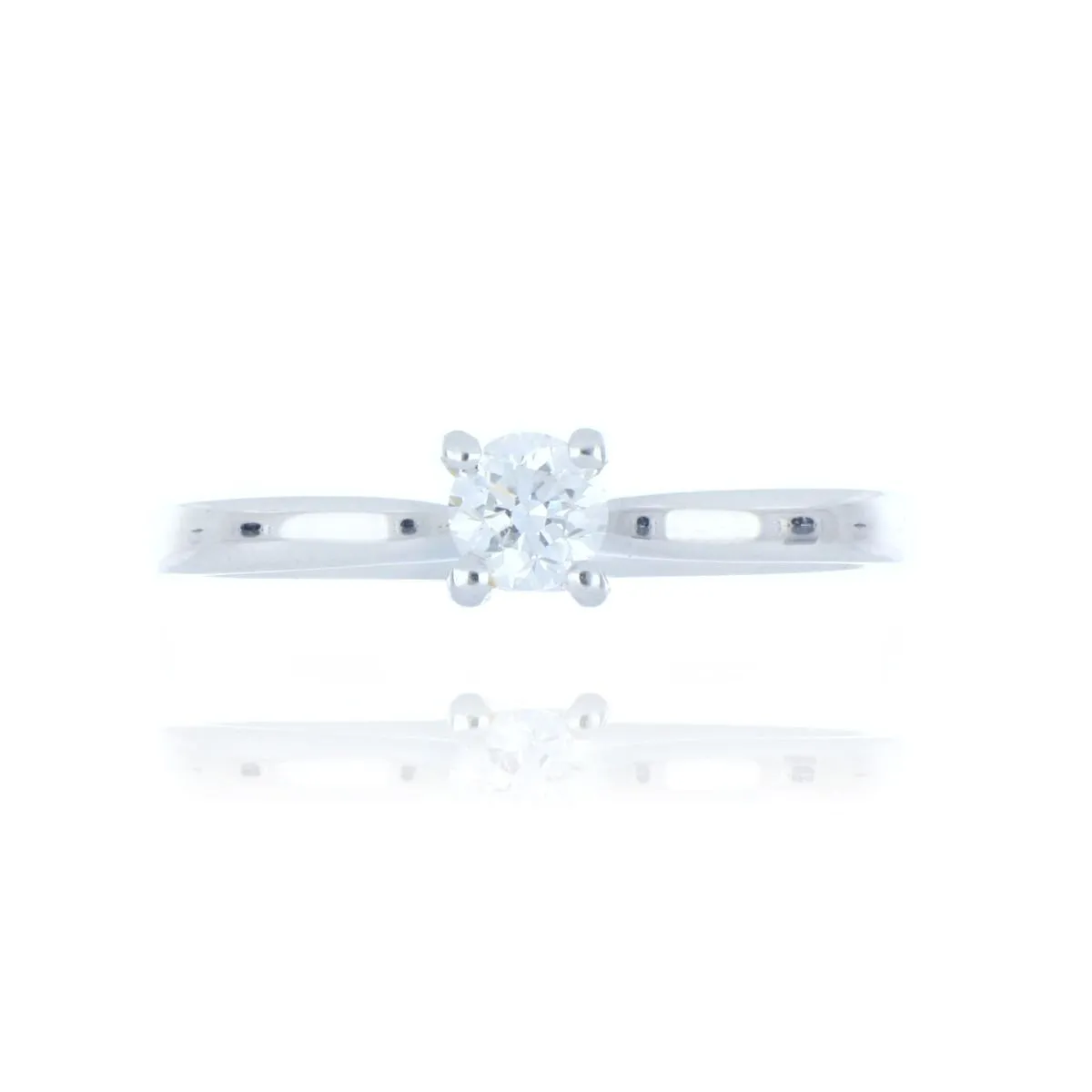 18ct White Gold 0.30ct Diamond Solitaire Ring