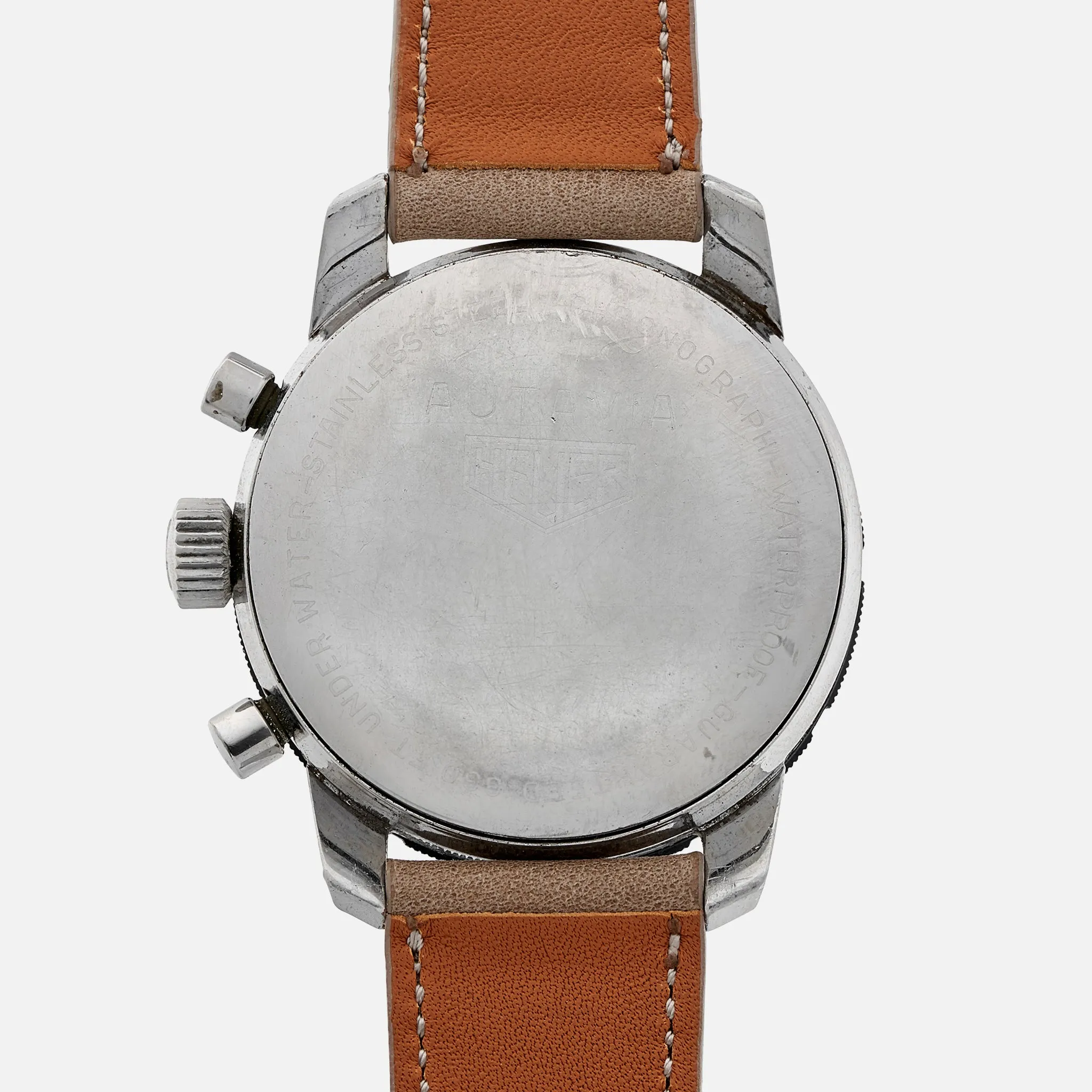 1960s Heuer Autavia Ref. 2446C Retailed By Abercrombie & Fitch Co.