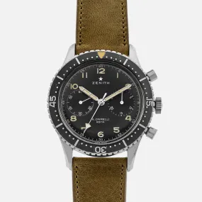 1960s Zenith Cairelli CP-2 Chronograph For The Italian Air Force