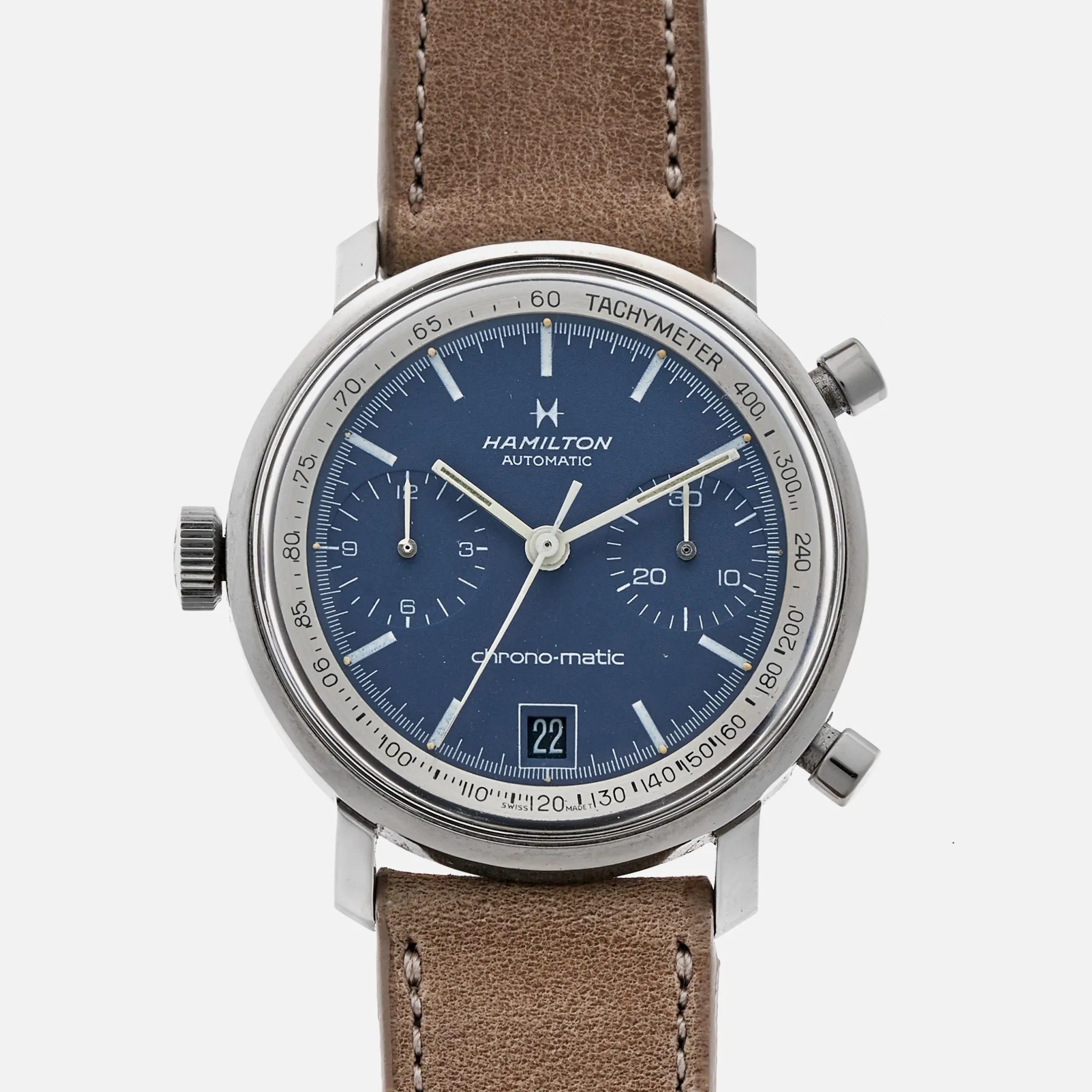 1969 Hamilton Chrono-Matic Reference 11002-3