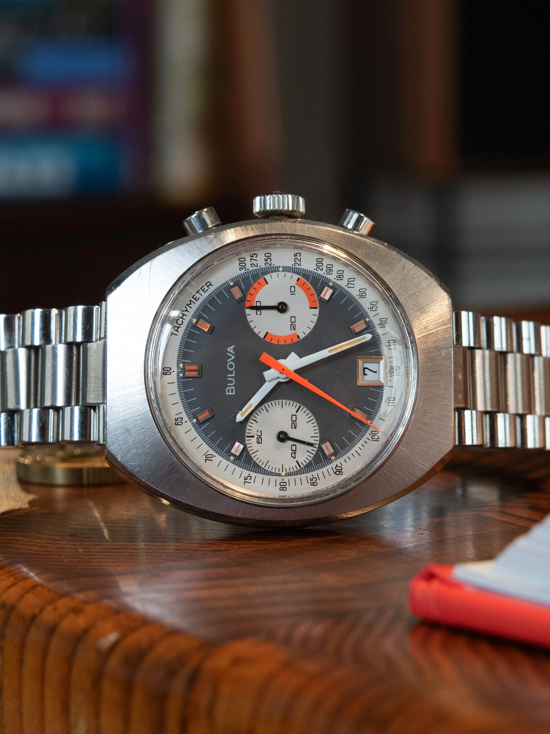 1971 Bulova Chronograph D (Ref. 909) "Valjoux Cal. 7734"