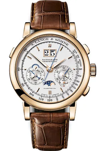 A. Lange & Sohne 18K RG Manual Model 410.032E
