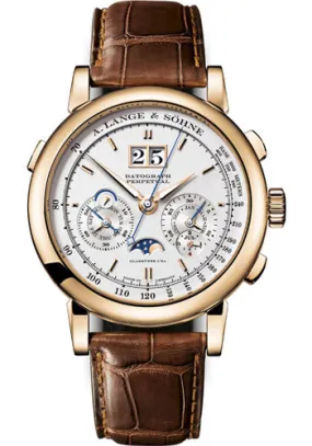 A. Lange & Sohne 18K RG Manual Model 410.032E