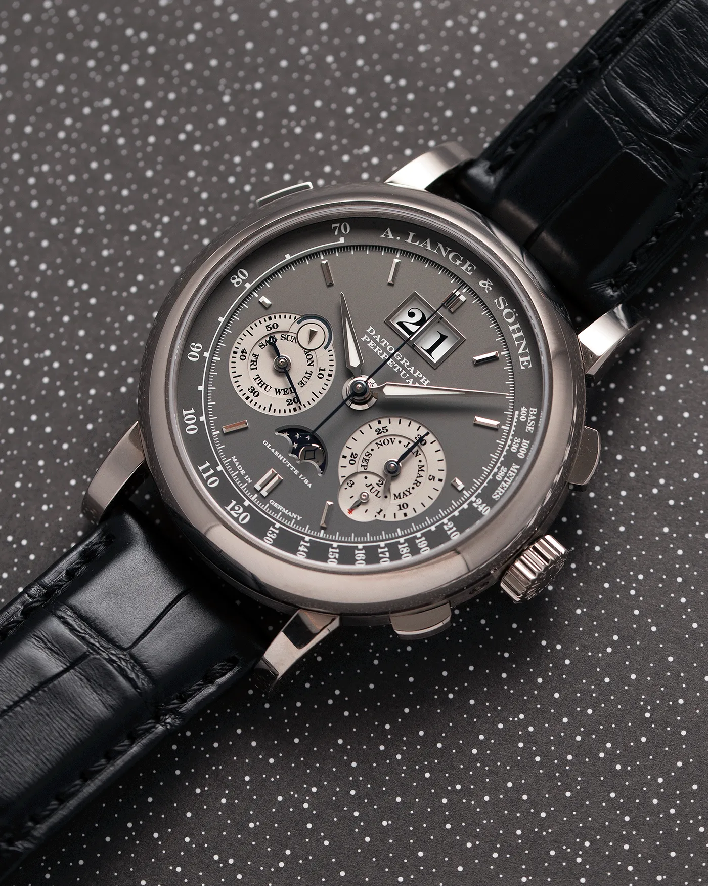 A. Lange & Sohne Datograph Perpetual Grey