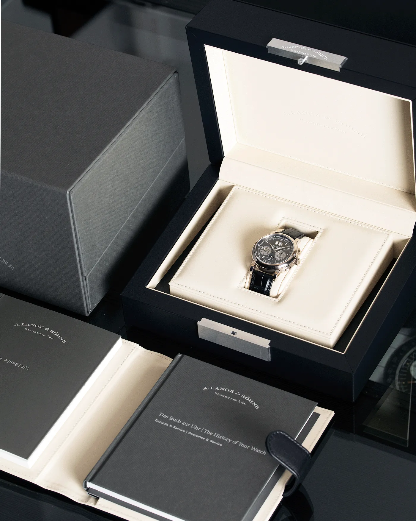 A. Lange & Sohne Datograph Perpetual Grey