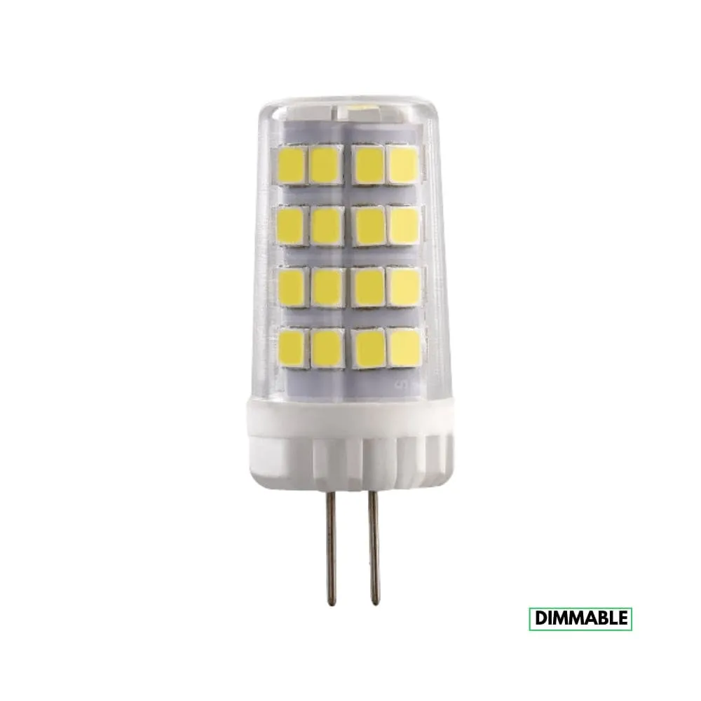 ABBA G4 Round 12V COB LED Light Bulb- Multiple Sizes