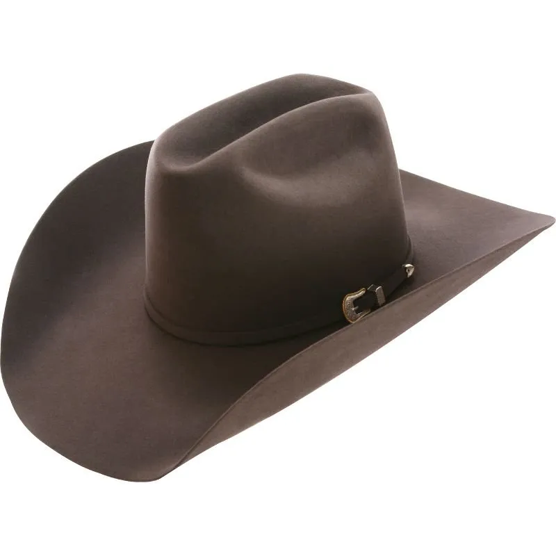 American 10X Steel Open Crown Felt Cowboy Hat
