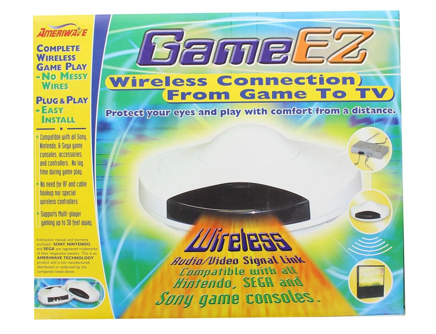 Ameriwave GameEZ Wireless Game Player