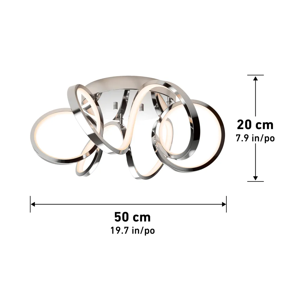 Artika Swirl Flush Mount
