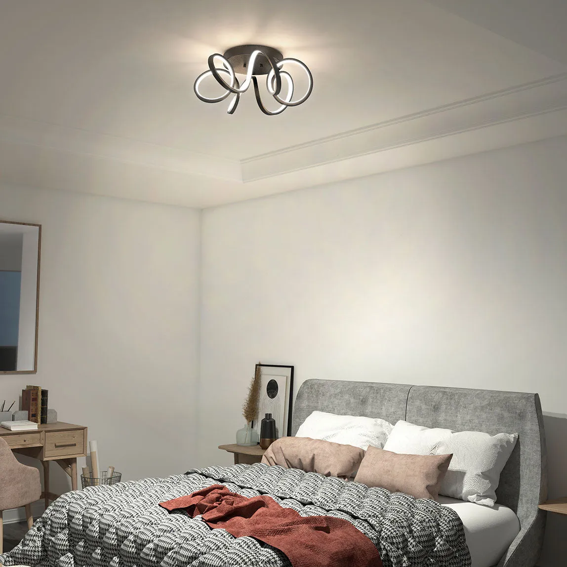 Artika Swirl Flush Mount