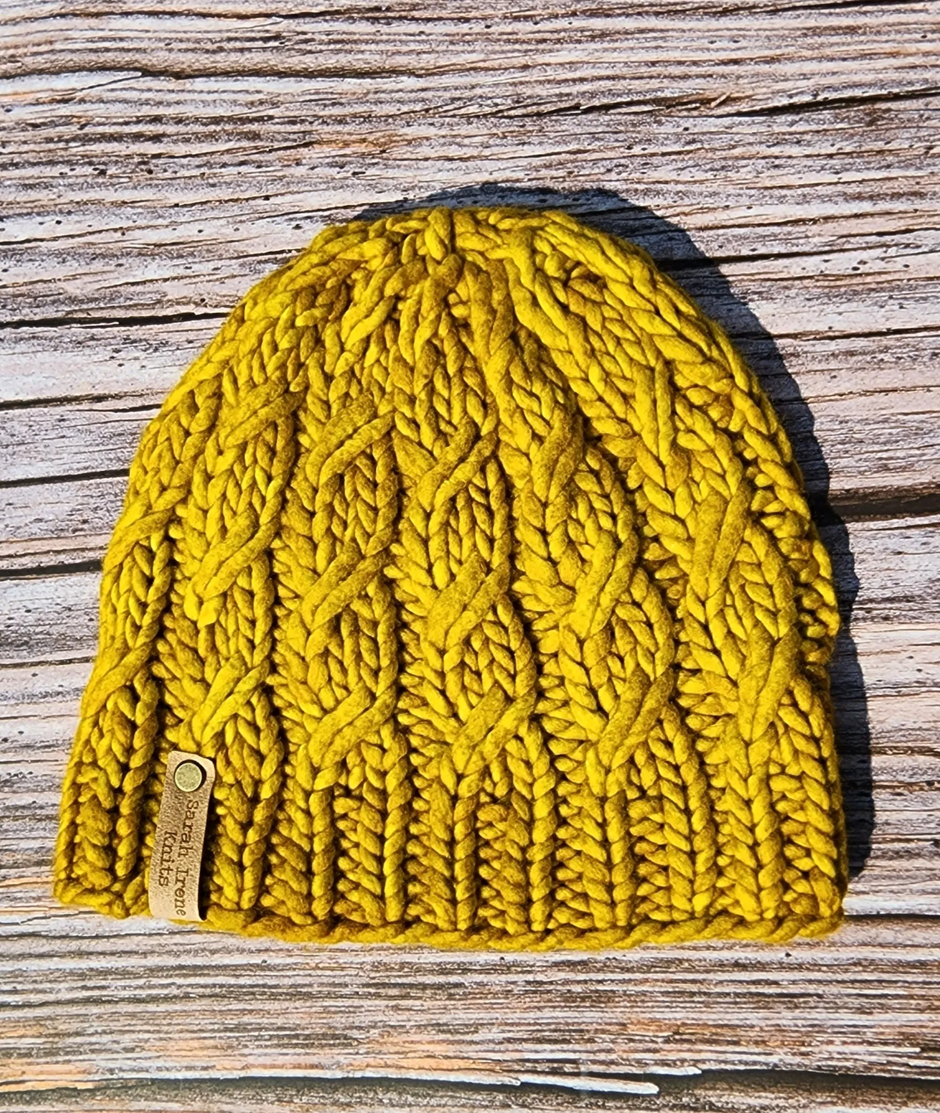 Ascendio Beanie - Yellow Ochre - Various Sizes