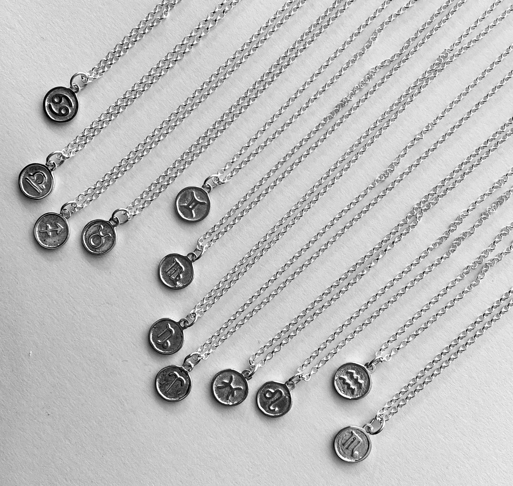 Baby Star Sign Necklaces