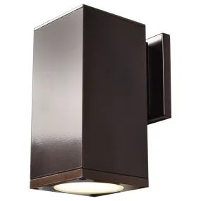 Bayside 8 in. LED Outdoor Wall Sconce Bronze Finish