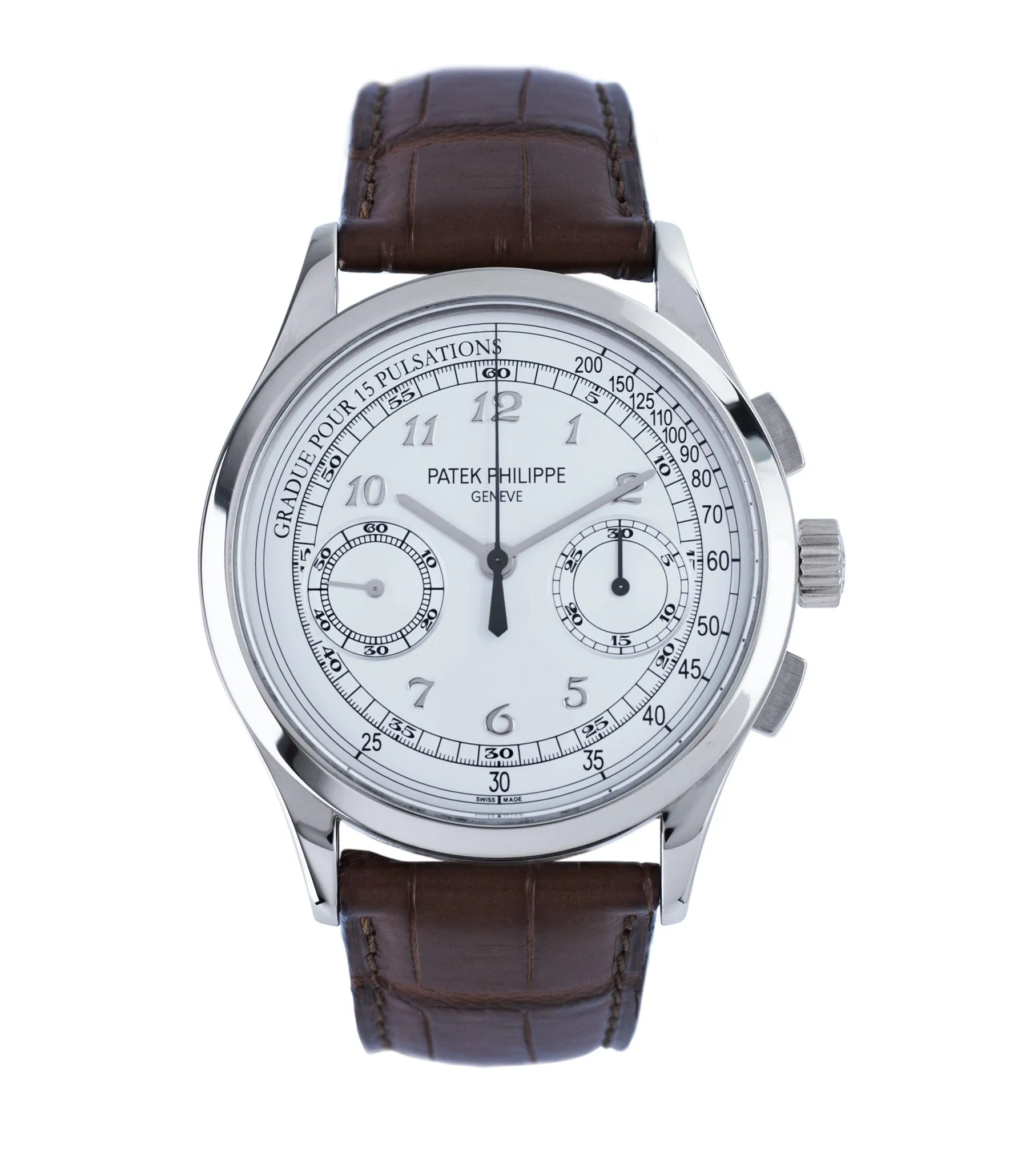 Chronograph 5170G-001 | Pulsation Scale | Grey Gold