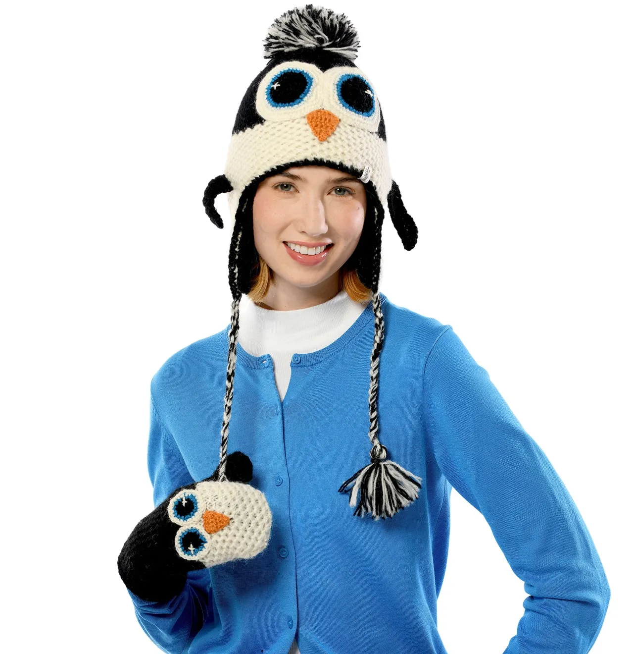 Crochet Penguin Hat