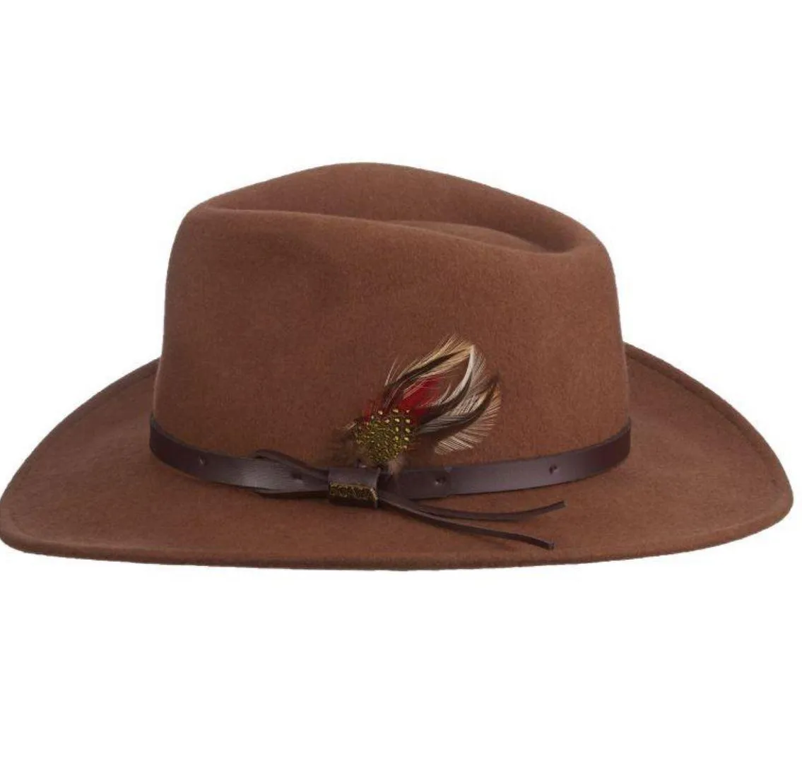 Dakota Wool Outback Hat | Pecan