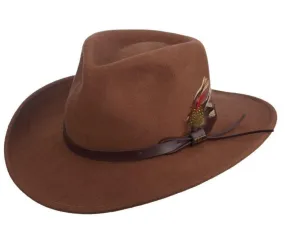 Dakota Wool Outback Hat | Pecan