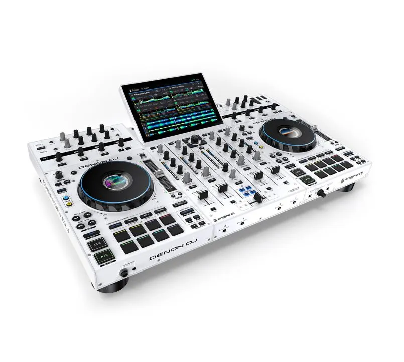 Denon DJ Prime 4  DJ System Ltd Edition White