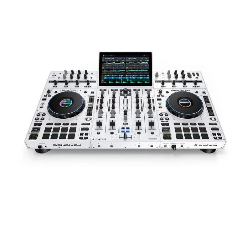 Denon DJ Prime 4  DJ System Ltd Edition White