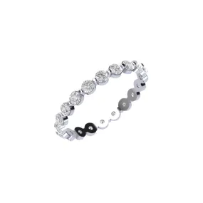 Diamond Eternity Ring with Shared Prong Setting ( 1 ctw. )