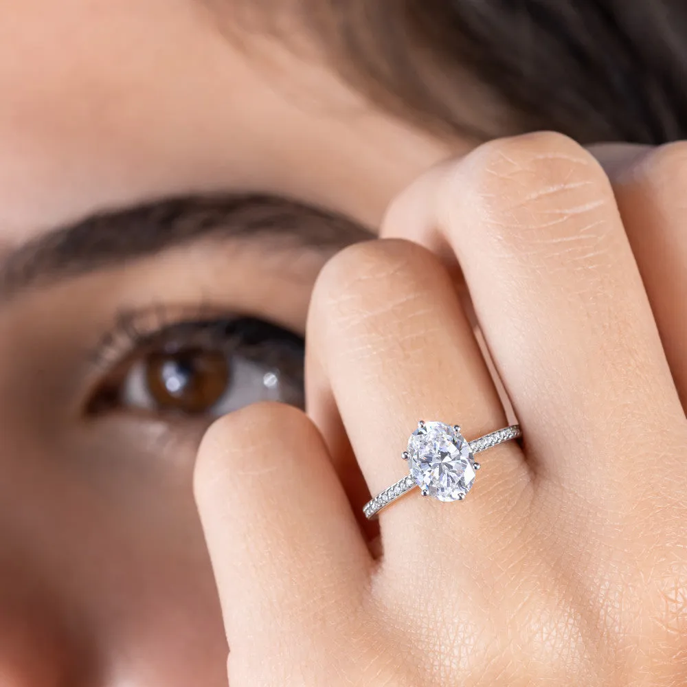 Elsie ~ Oval Cut Ring