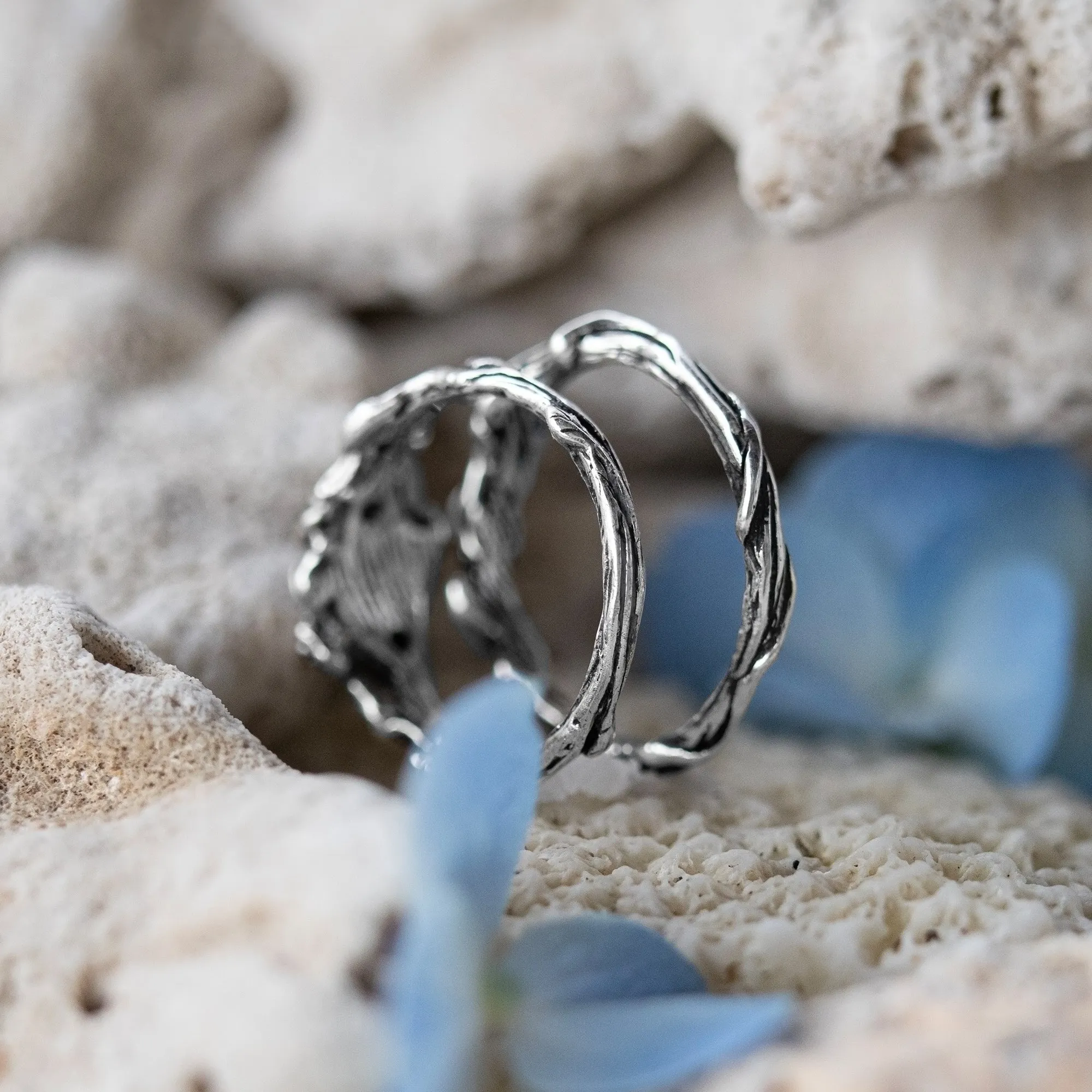 Engagement Ring Set "Primrose"
