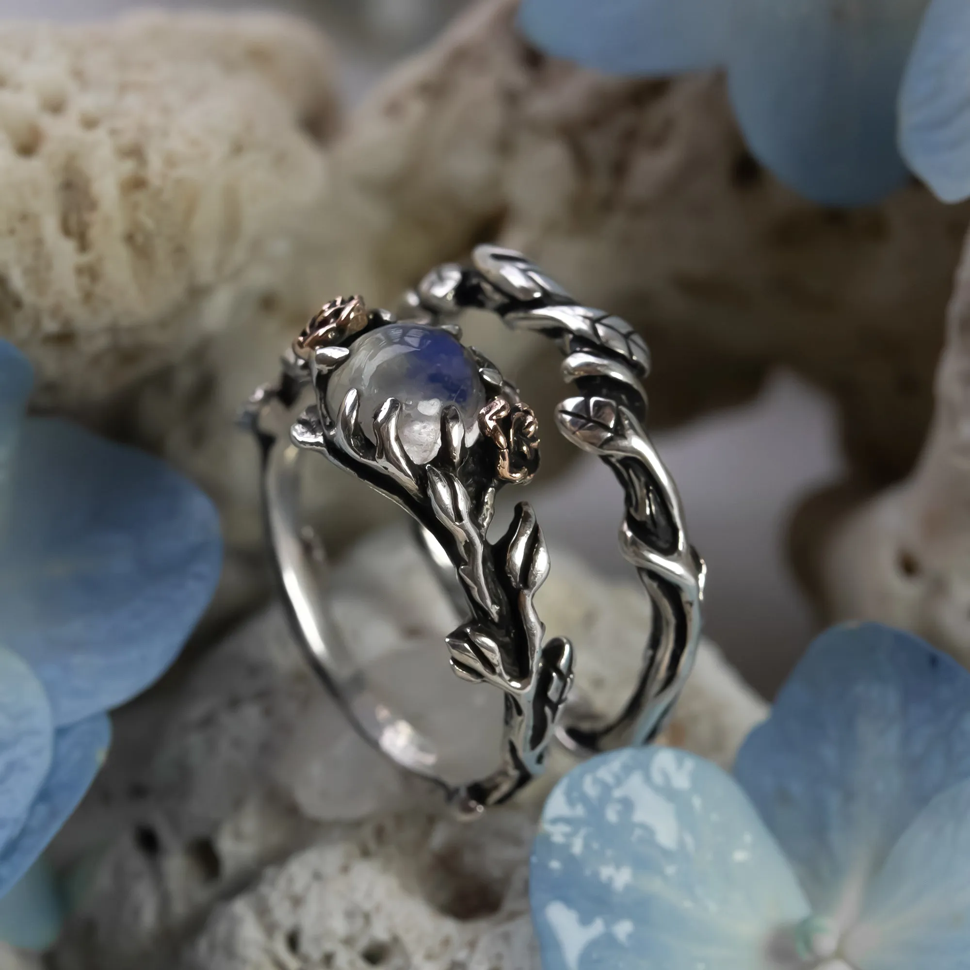 Engagement Ring Set "Primrose"