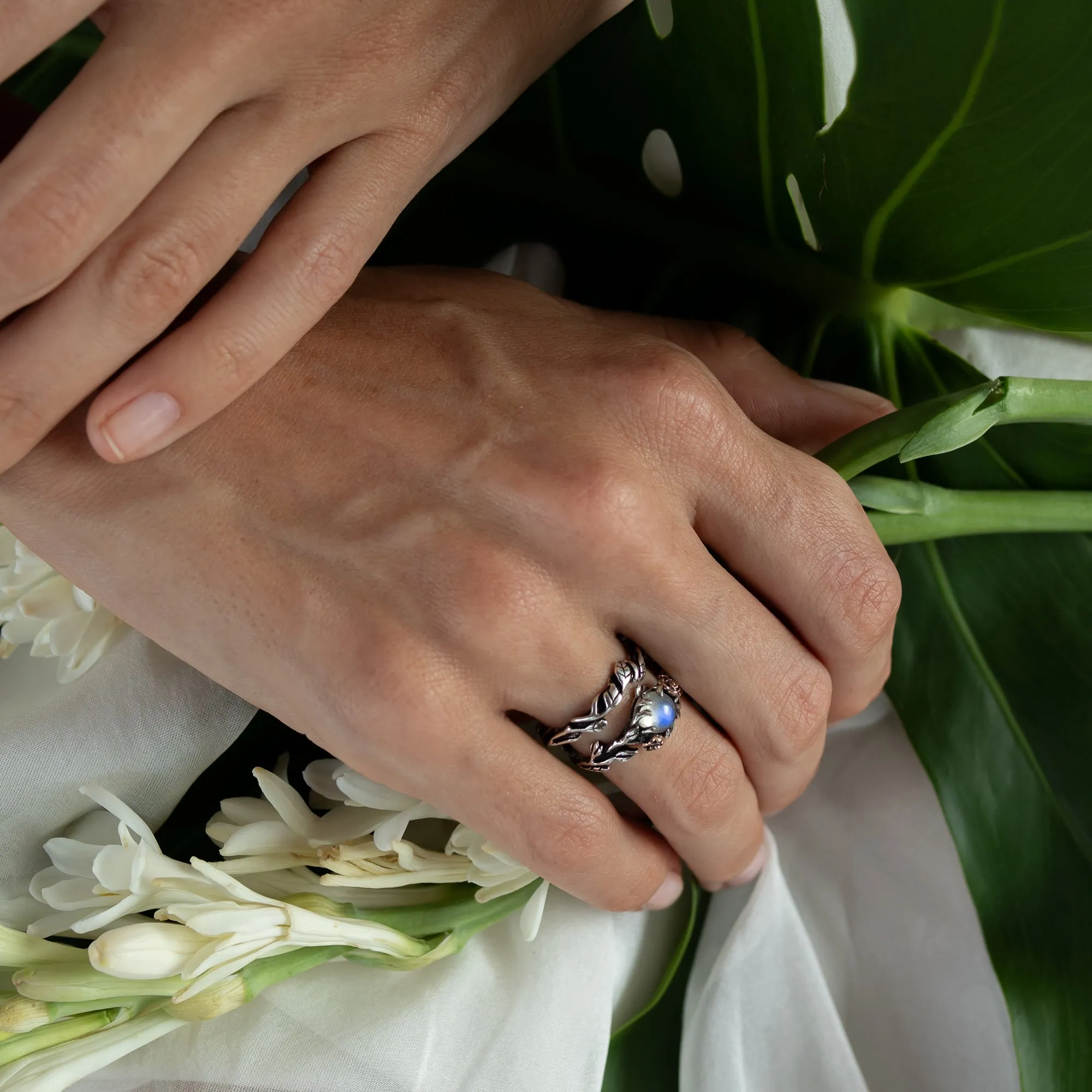 Engagement Ring Set "Primrose"