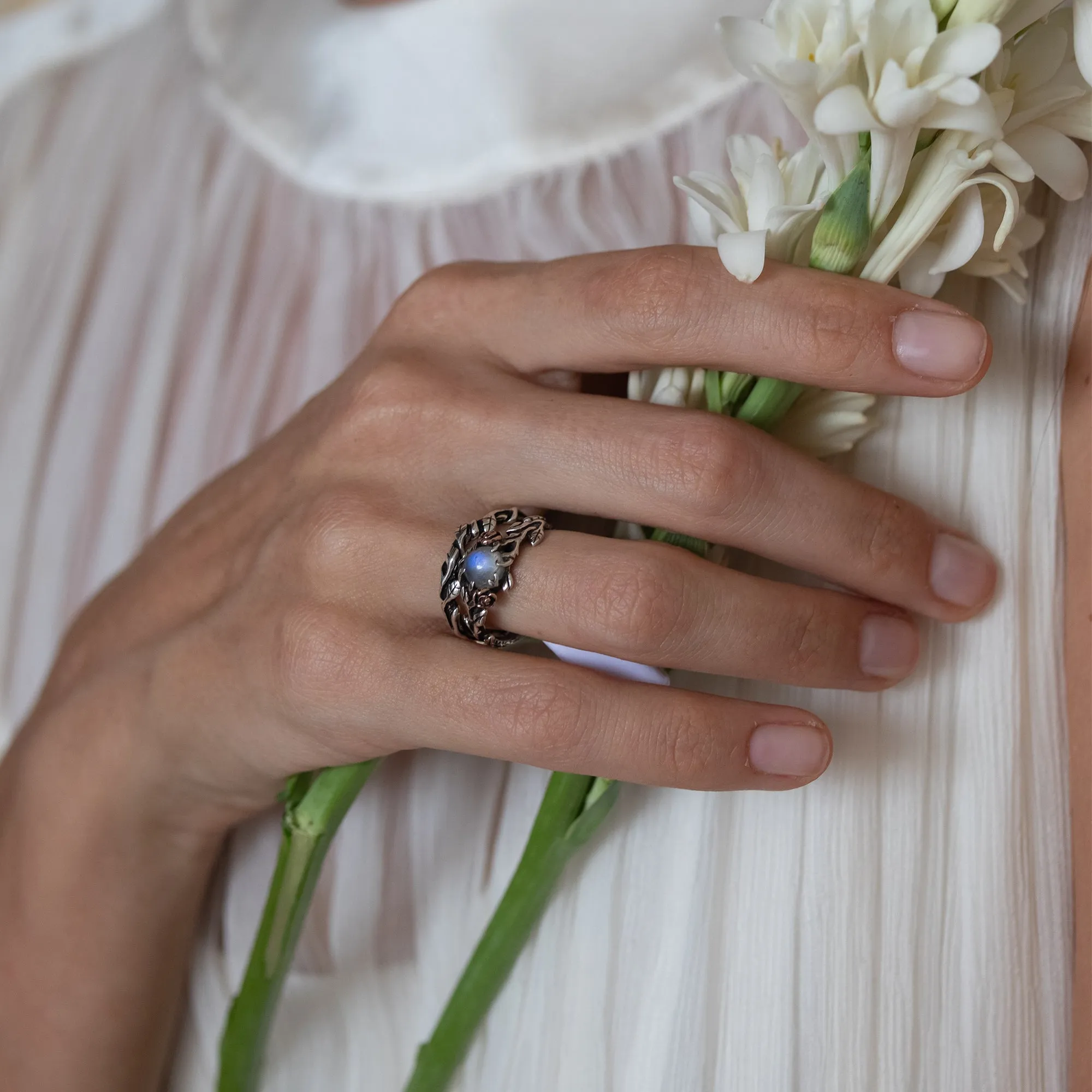 Engagement Ring Set "Primrose"