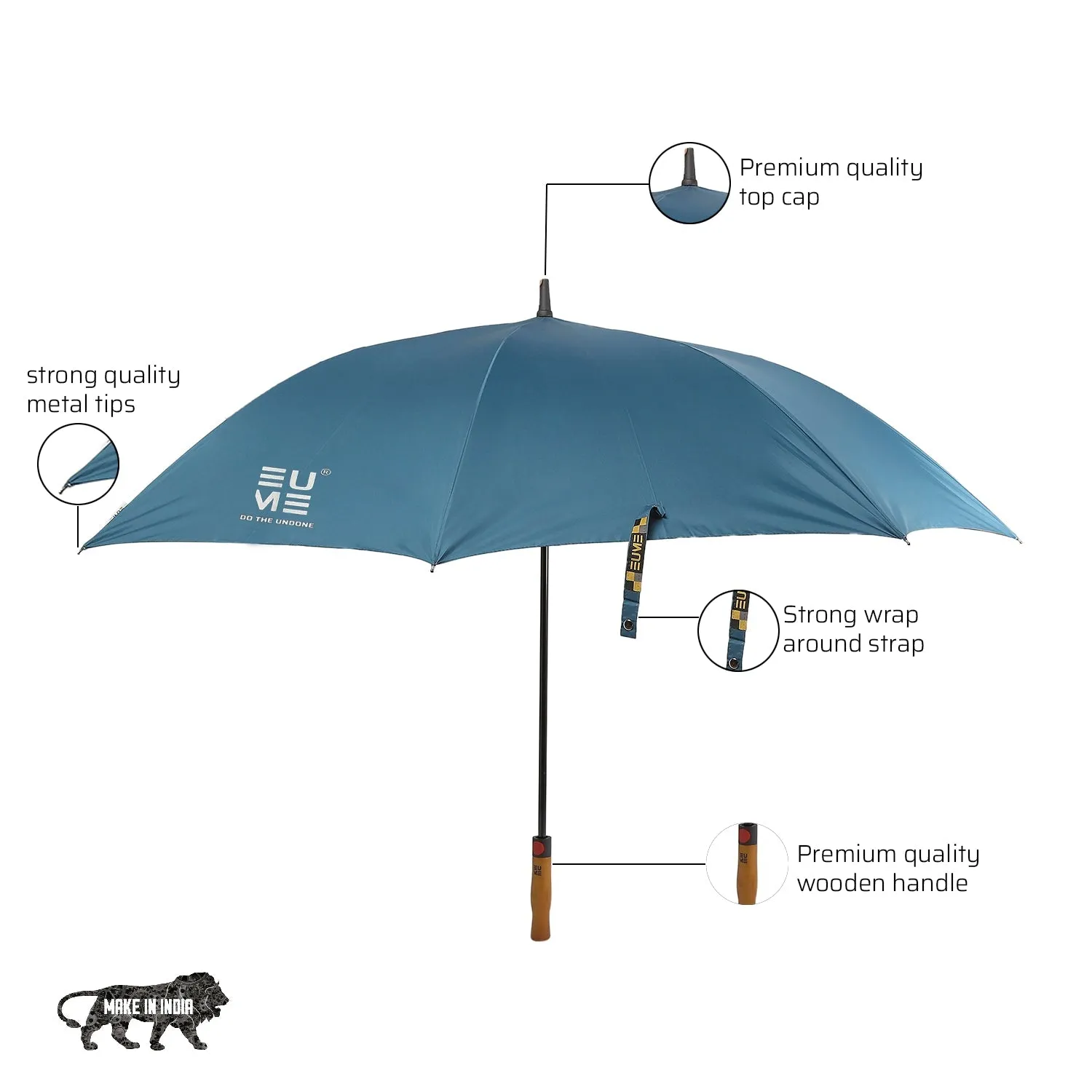 EUME - Jumbo 32" Straight HO Umbrella
