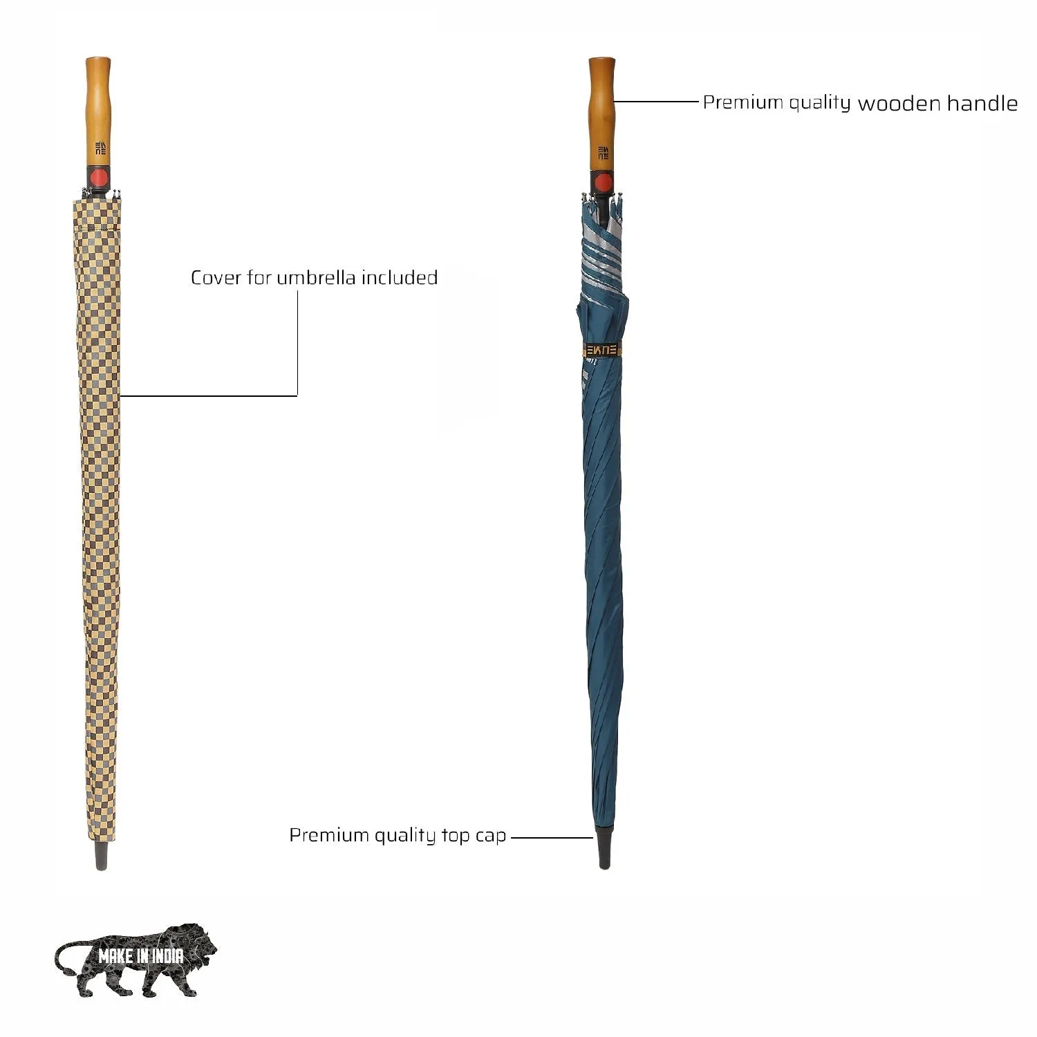 EUME - Jumbo 32" Straight HO Umbrella