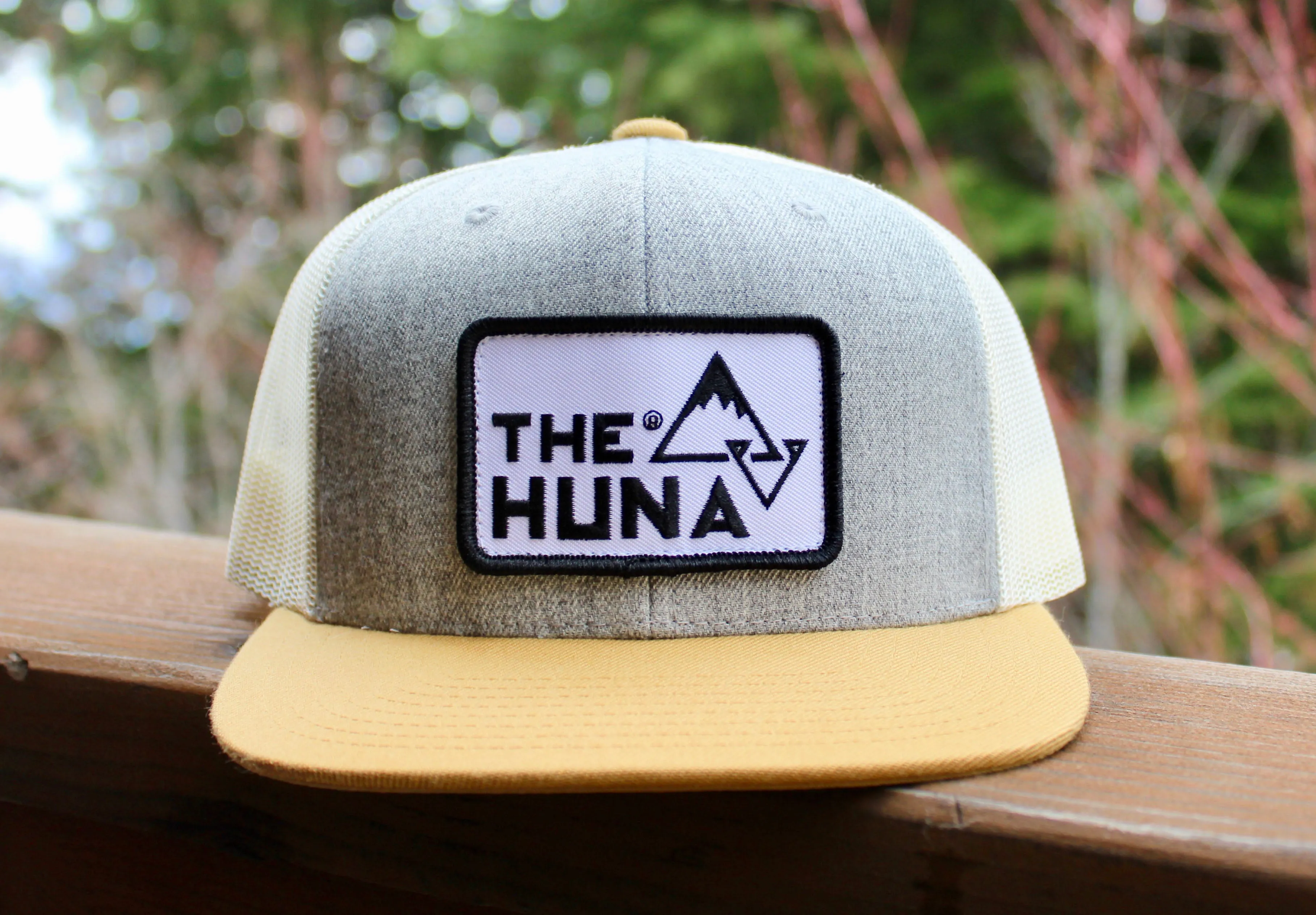 H. Grey/Birch/Biscuit - 6 PANEL CUSTOM TRUCKER
