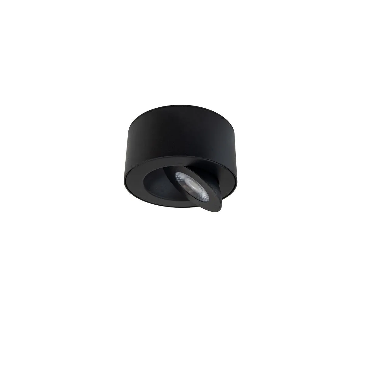 I Spy 5 In. LED Outdoor Flush Mount 3000K Black finish