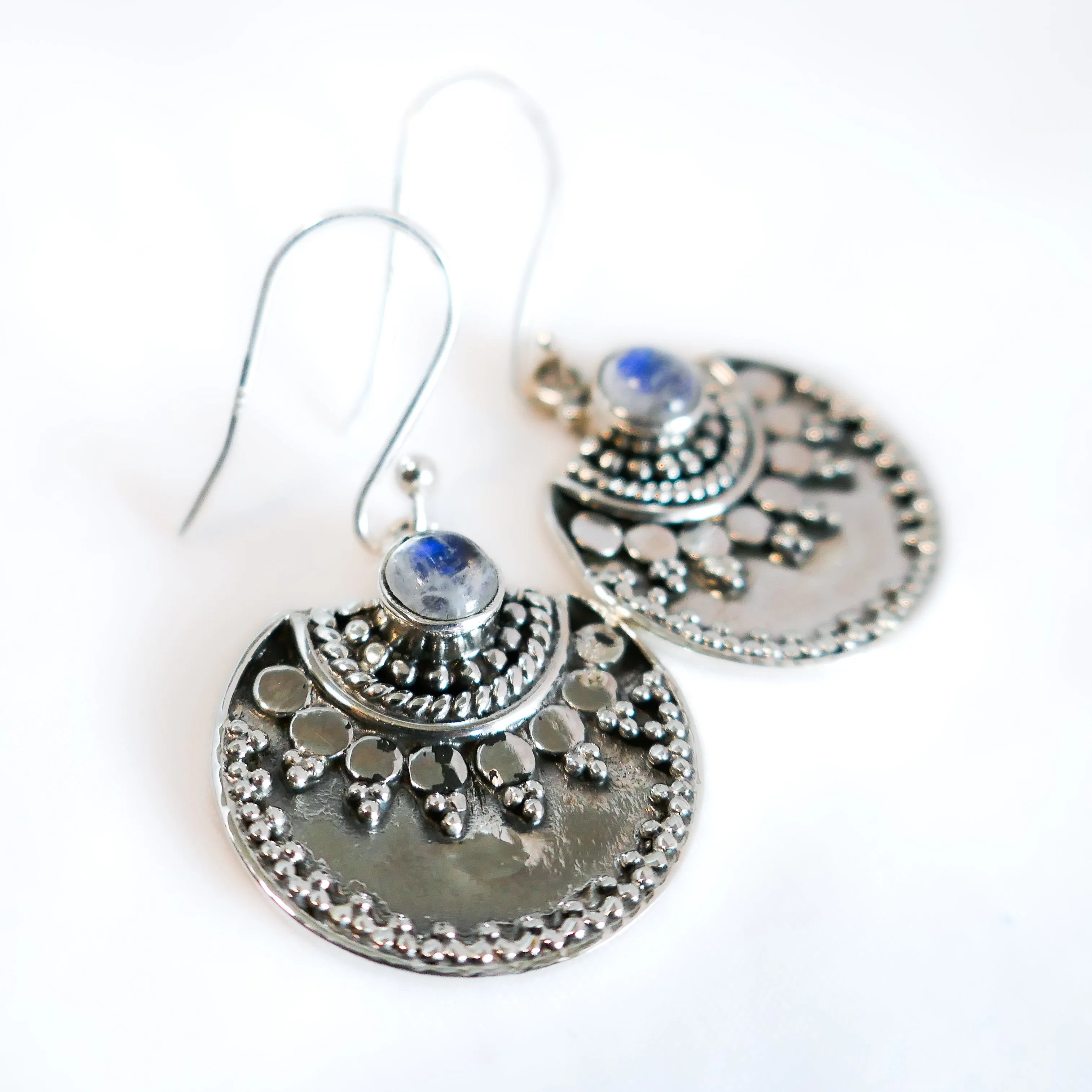 Indie Moonstone Earrings