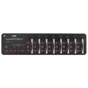 Korg NanoKONTROL2 MIDI Control Surface - Black