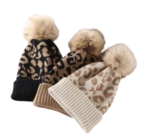 Leopard Beanies - Multi Colour Options