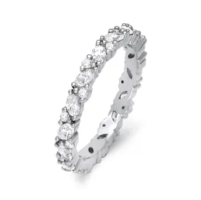 Marquise & Round Diamond Band