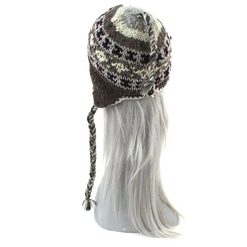 Mixed Woollen Earflap Hats