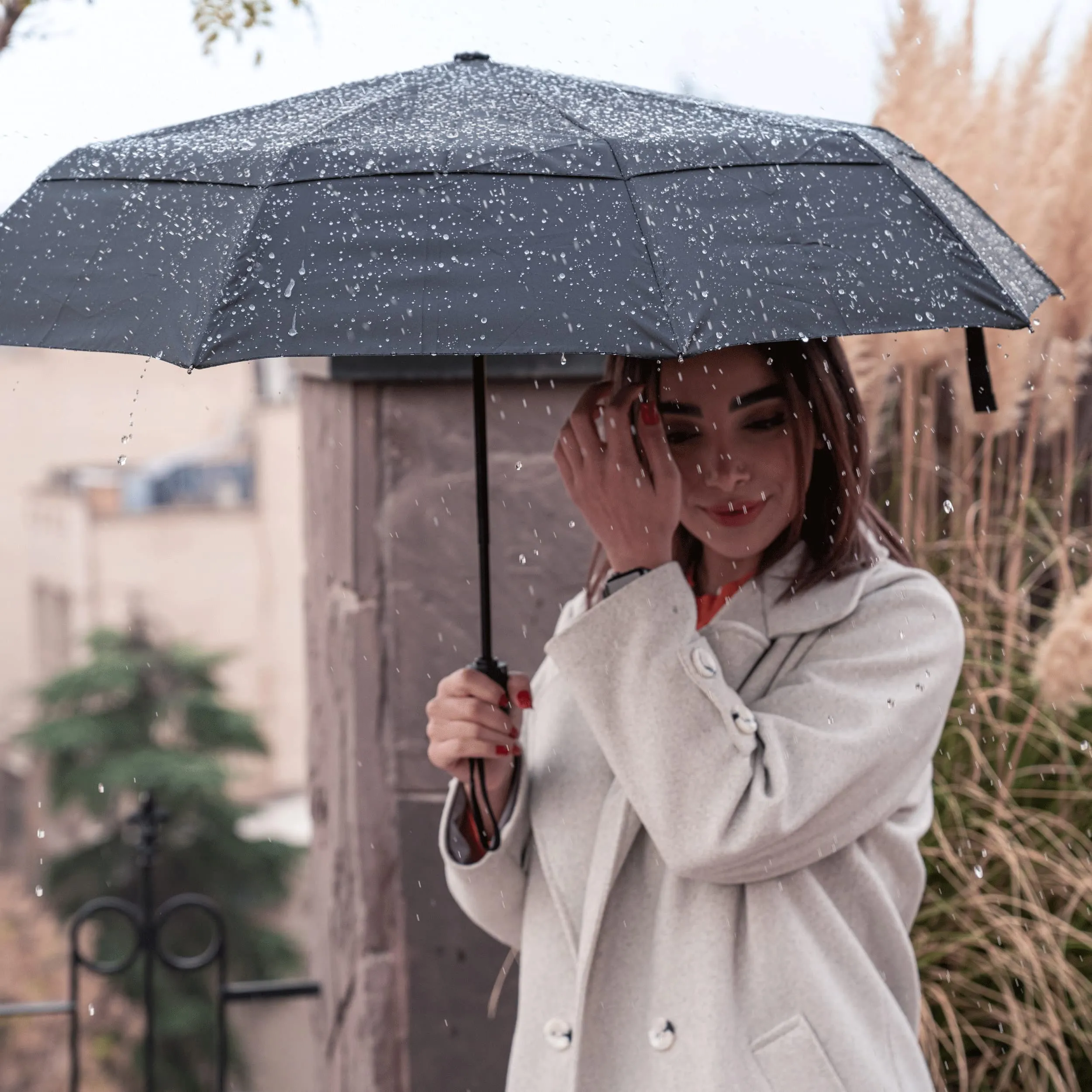 Mr. Pen- Windproof Travel Umbrella, Automatic Umbrellas for Rain, Compact Umbrella, Travel Umbrella Compact, Windproof Umbrella