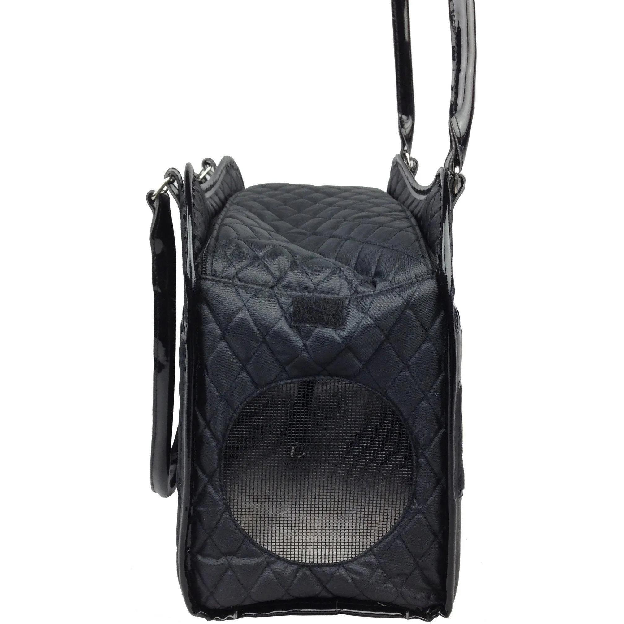 Pet Life ® Exquisite Airline Approved Designer Travel Pet Dog Handbag Carrier