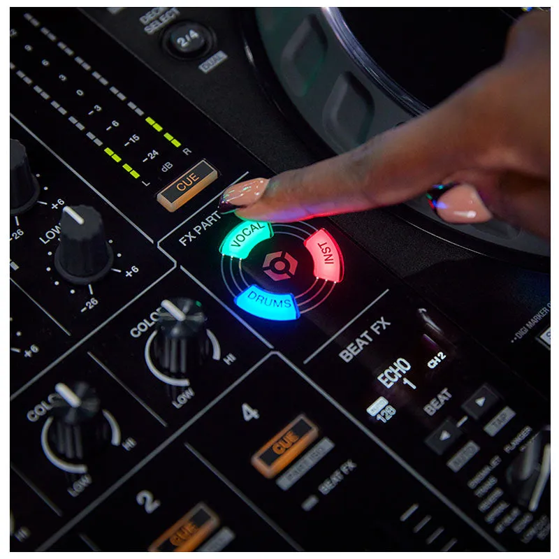Pioneer DJ DDJ-FLX10 & VM-70 (Pair) & HDJ-X7 Bundle