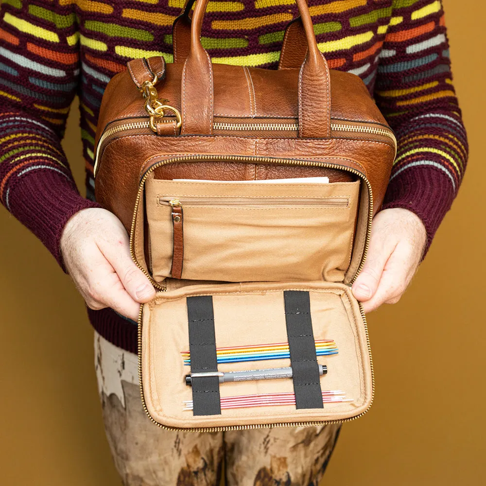 PROJECT 39 - BURNED TAN - CROSSBODY PROJECT ORGANISER