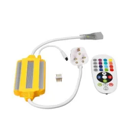 RGB LED Strip 220V 1500W IR Controller for 60 led/m LED Strip with Remote
