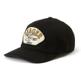 SEAGER Heritage Snapback - BLACK