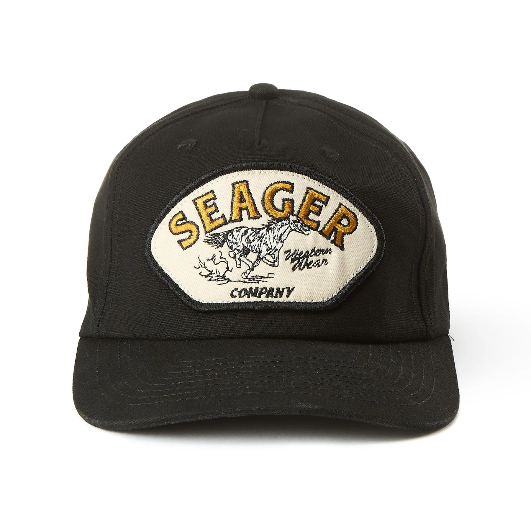 SEAGER Heritage Snapback - BLACK