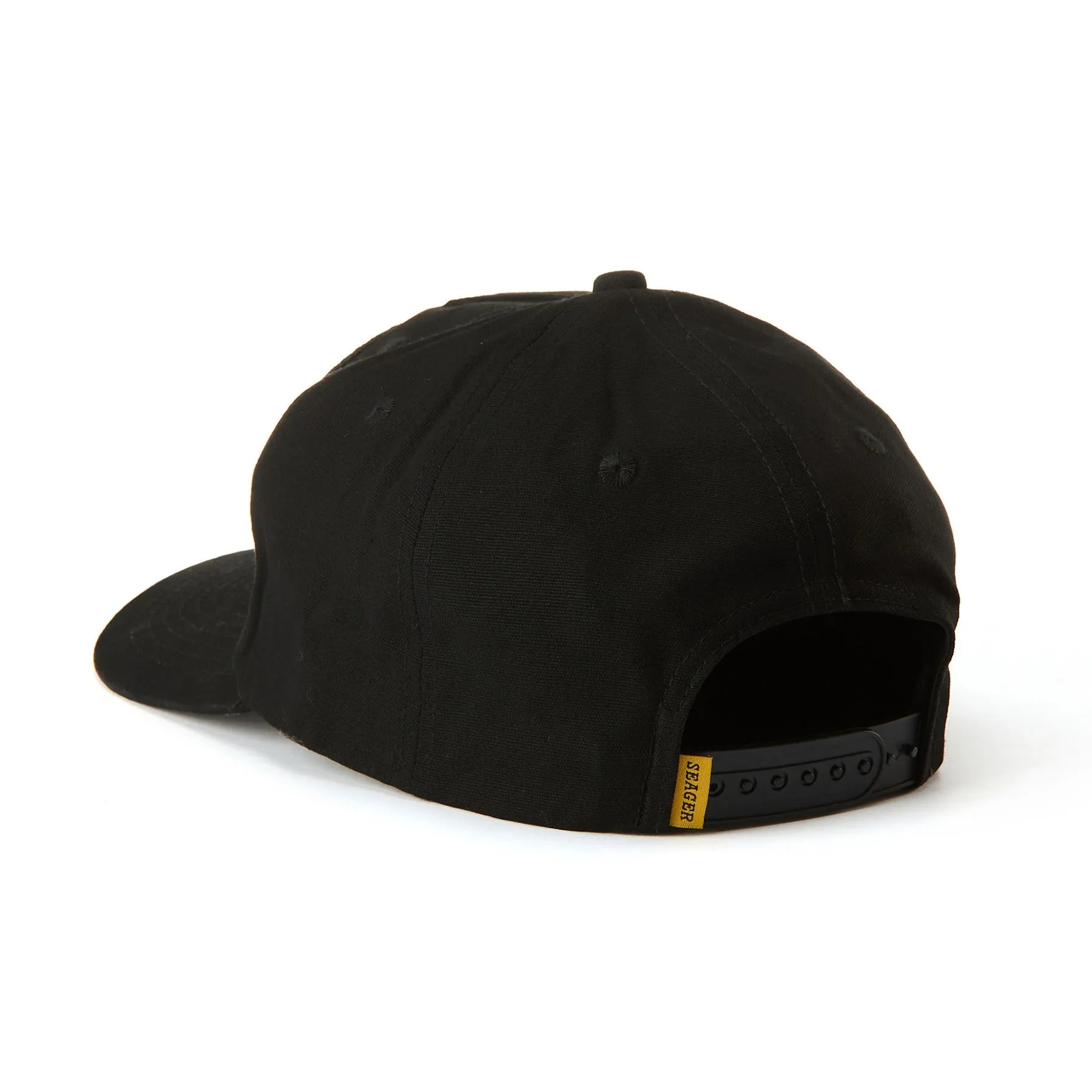 SEAGER Heritage Snapback - BLACK