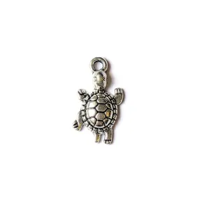 Silver Turtle Charm