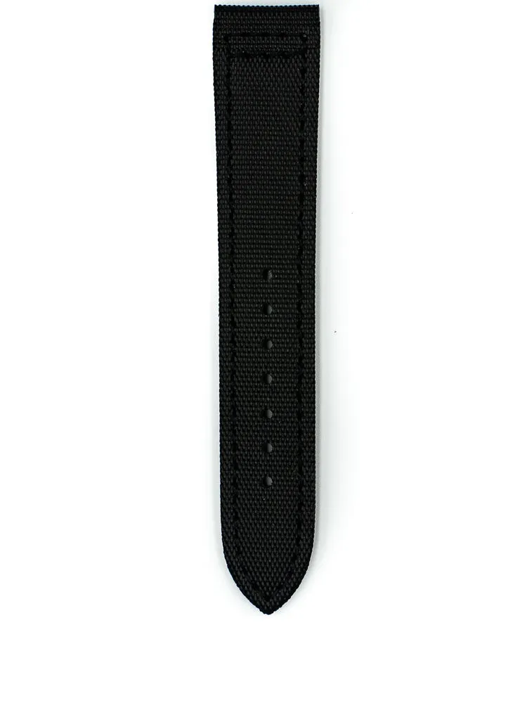 Tactical Sailcloth - Black (Grey Stitches)