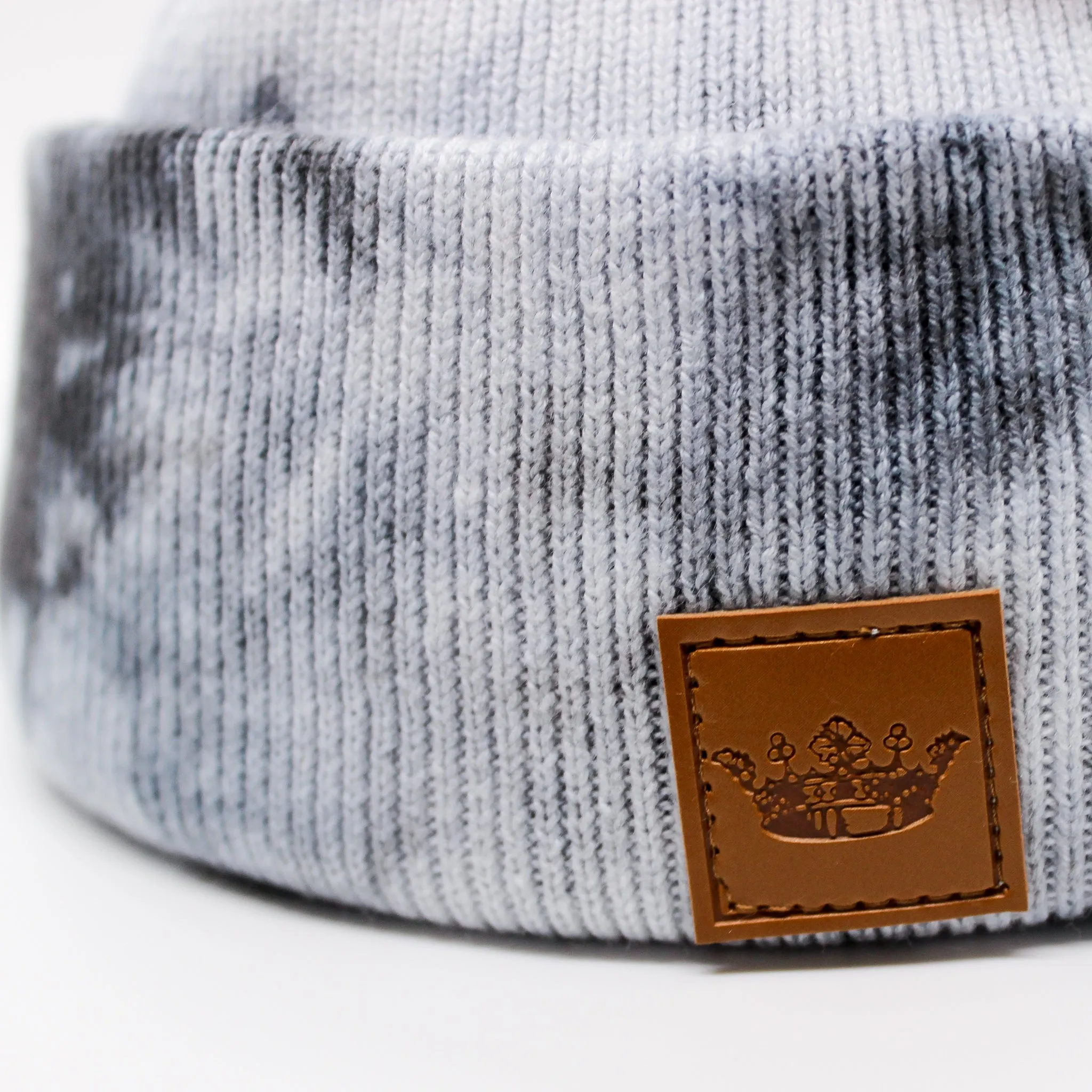 Tie Dye Pom Pom Beanie