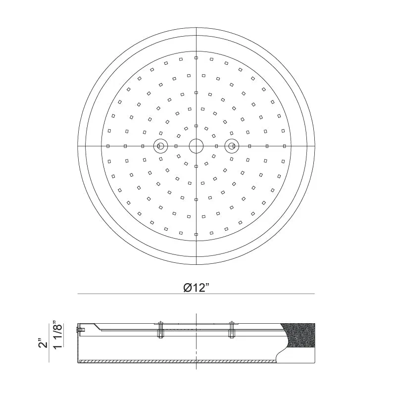 Tone 12" LED Flush Mount